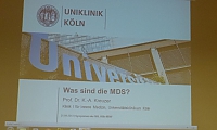MDS-Block Vortrag von Prof Dr K.-A. Kreuzer
